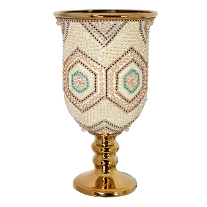 Moroccan Chalice Vase