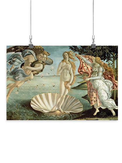 Birth Of Venus Poster -SmartPrintsInk Designs