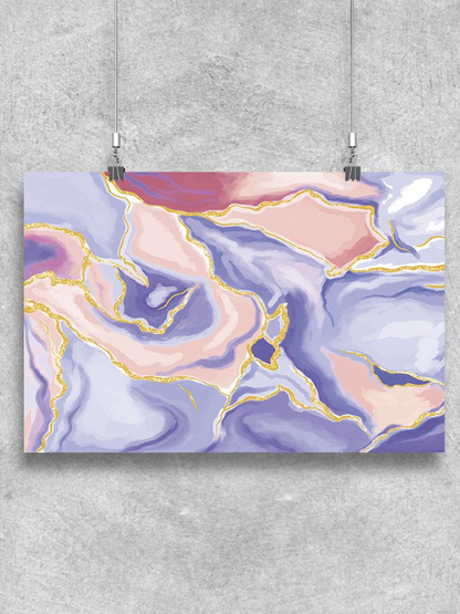 Colofrul Clouds Pattern Poster -SmartPrintsInk Designs