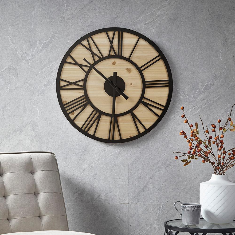 23.6" Wood Wall Clock