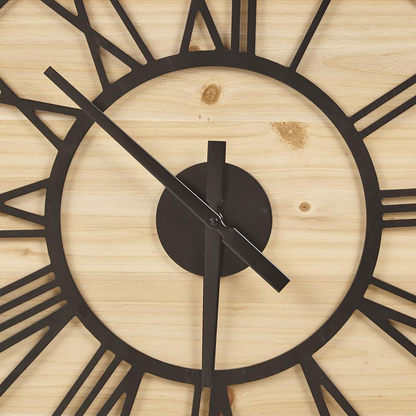 23.6" Wood Wall Clock