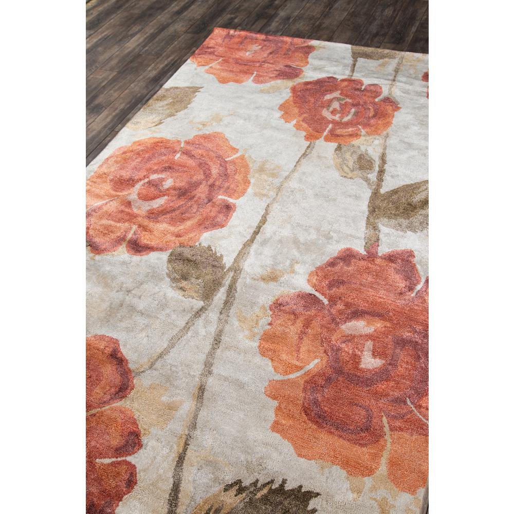 Casual Rectangle Area Rug, Red, 7'6" X 9'6"