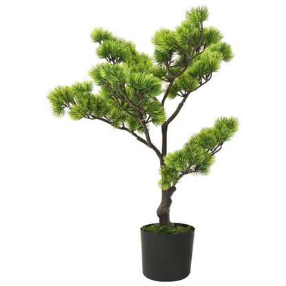 vidaXL Artificial Pinus Bonsai with Pot 23.6" Green