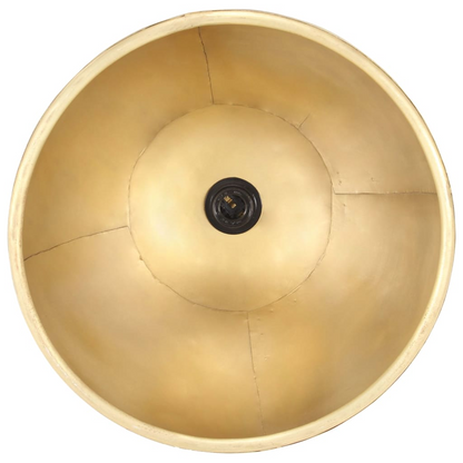 vidaXL Industrial Hanging Lamp 25 W Brass Round 40 cm E27