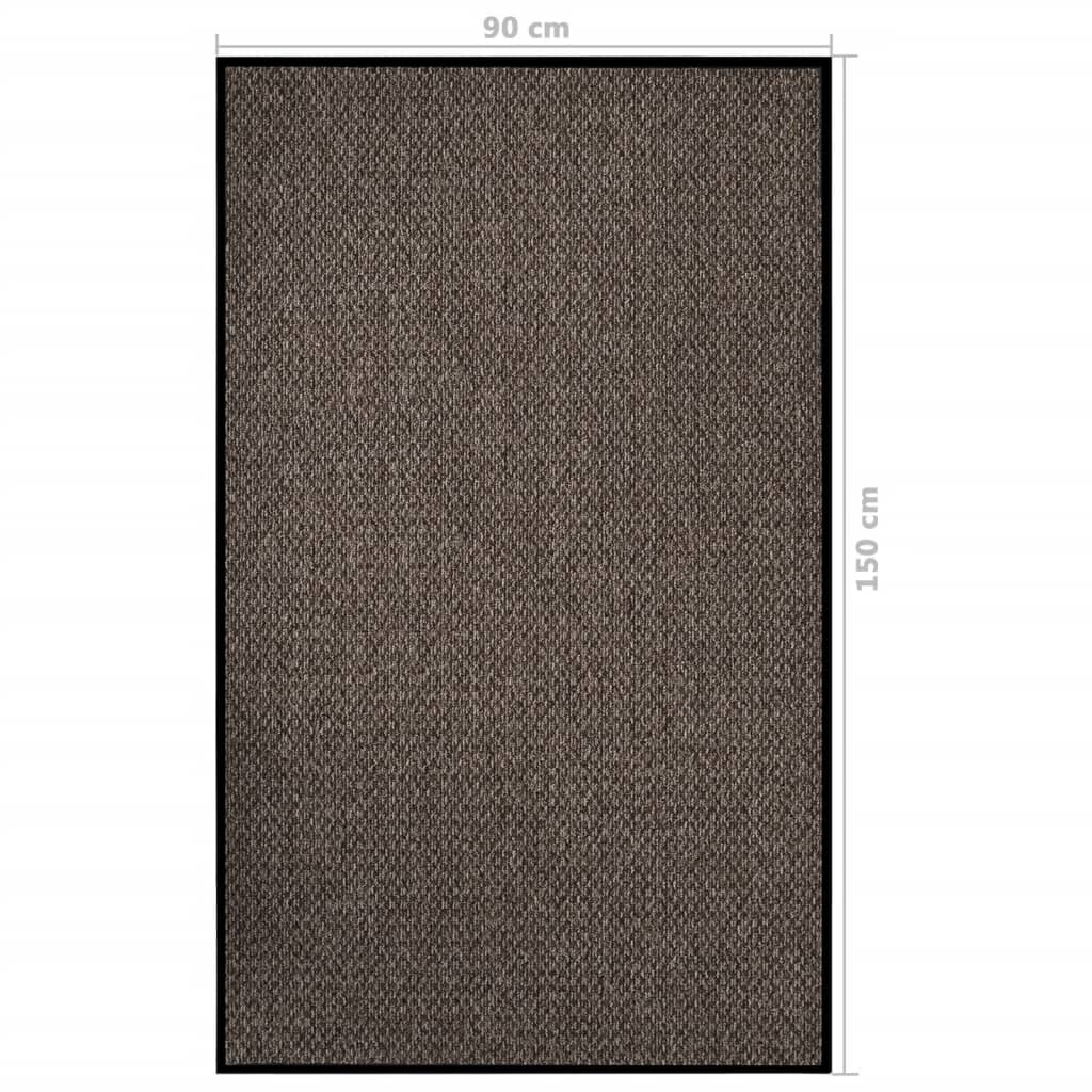 vidaXL Doormat  Beige 90x150 cm