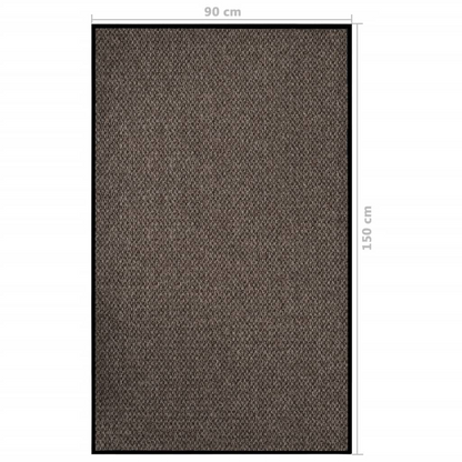 vidaXL Doormat  Beige 90x150 cm