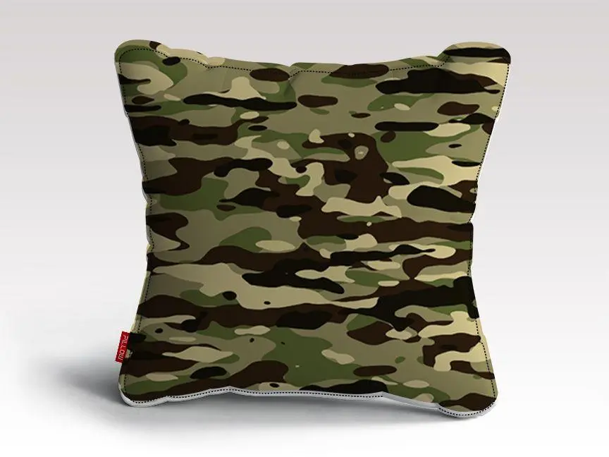 Camouflage Pattern Plakat Cushion/Pillow