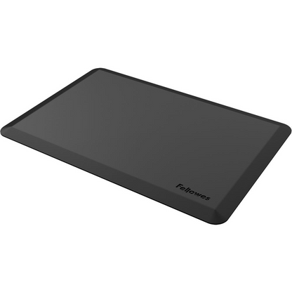 Fellowes Anti-Fatigue Wellness Mat - Floor - 36" Width x 24" Depth x 0.75" Thickness - Rectangle - Black