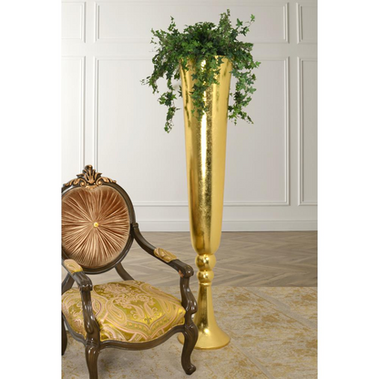 Dramatic Oro Tall Vase