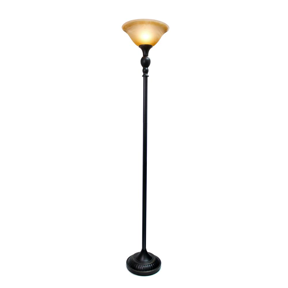 1 Light Torchiere Floor Lamp