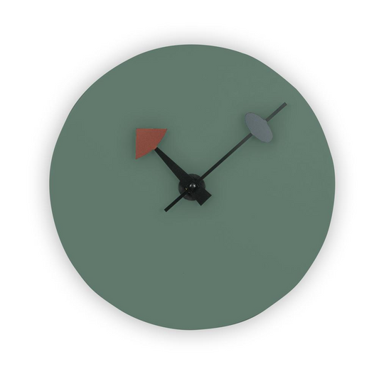 LeisureMod Manchester Modern Classy Design Round Silent Non-Ticking Wall Clock MCLR11OG