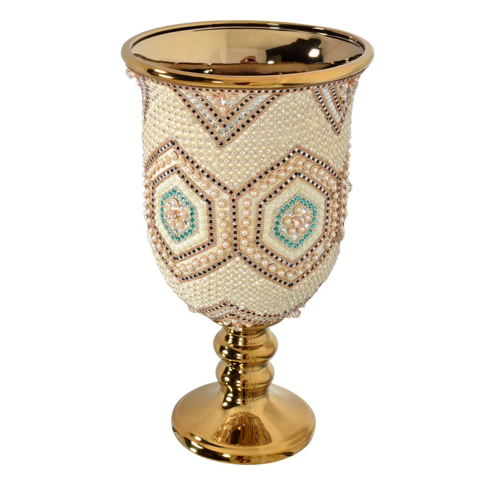 Moroccan Chalice Vase