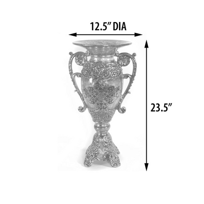 Medici Chalice Vase 23.5 Inches Tall