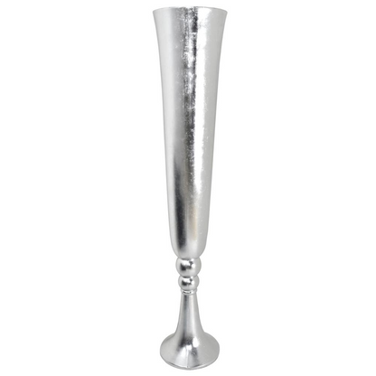 Dramatic Argento Tall Vase