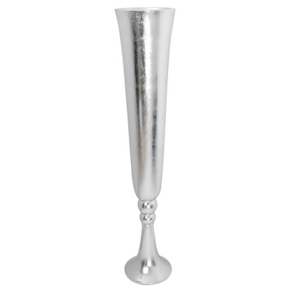 Dramatic Argento Tall Vase