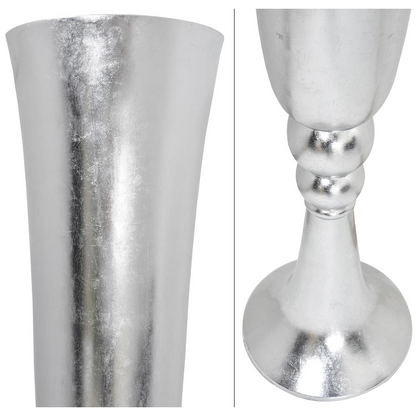 Dramatic Argento Tall Vase