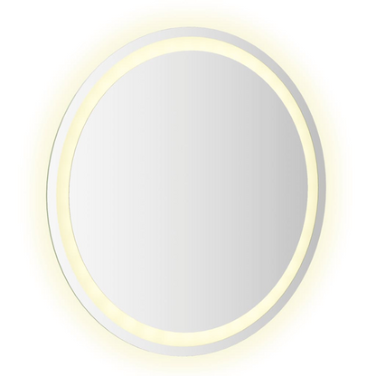 vidaXL LED Bathroom Mirror 23.6" Round