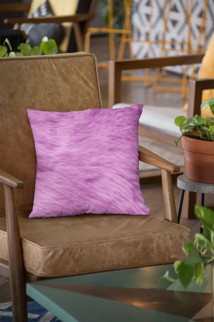 The Clean Purple Cushion/Pillow