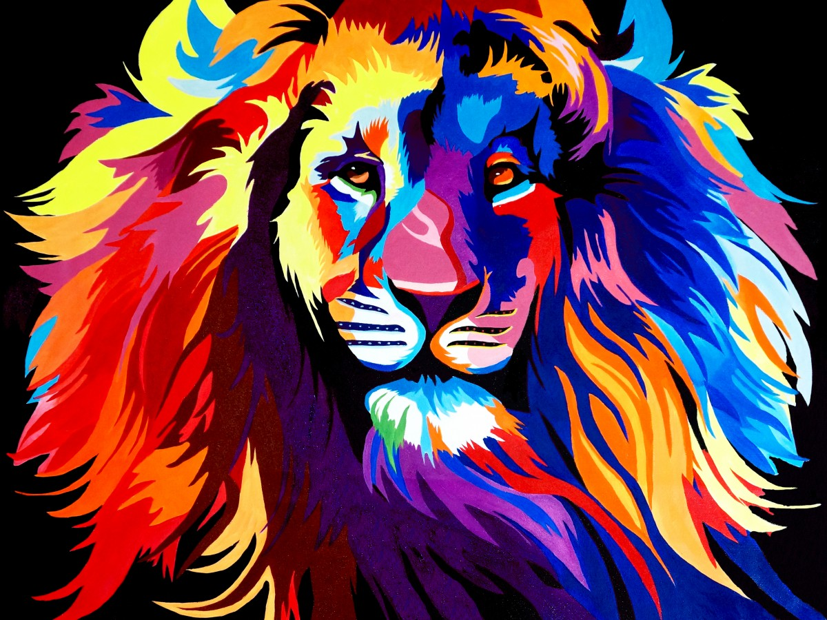 Lion Rainbow