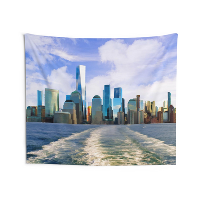 New york Skyline Tapestry