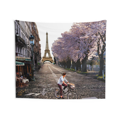 Eiffel Tower Parisstreet Tapestry