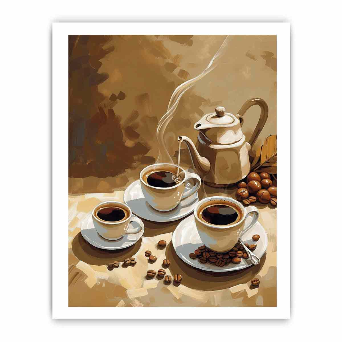 Coffee  Vinatge Framed Print