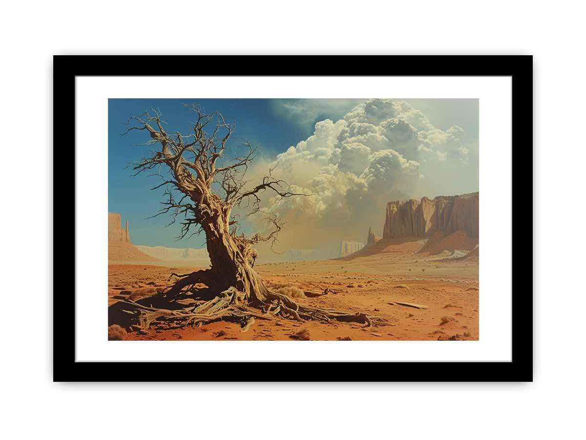 Desert Art Framed Print