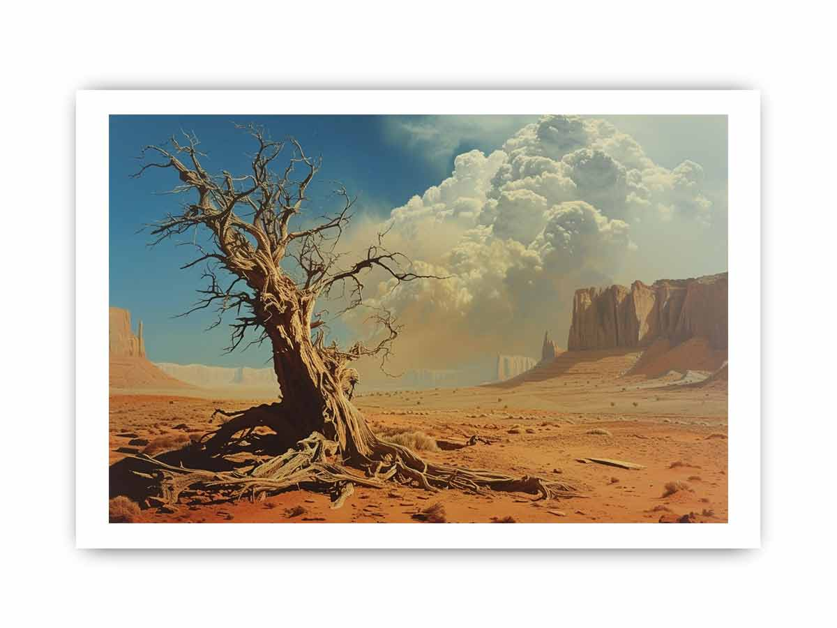 Desert Art Framed Print