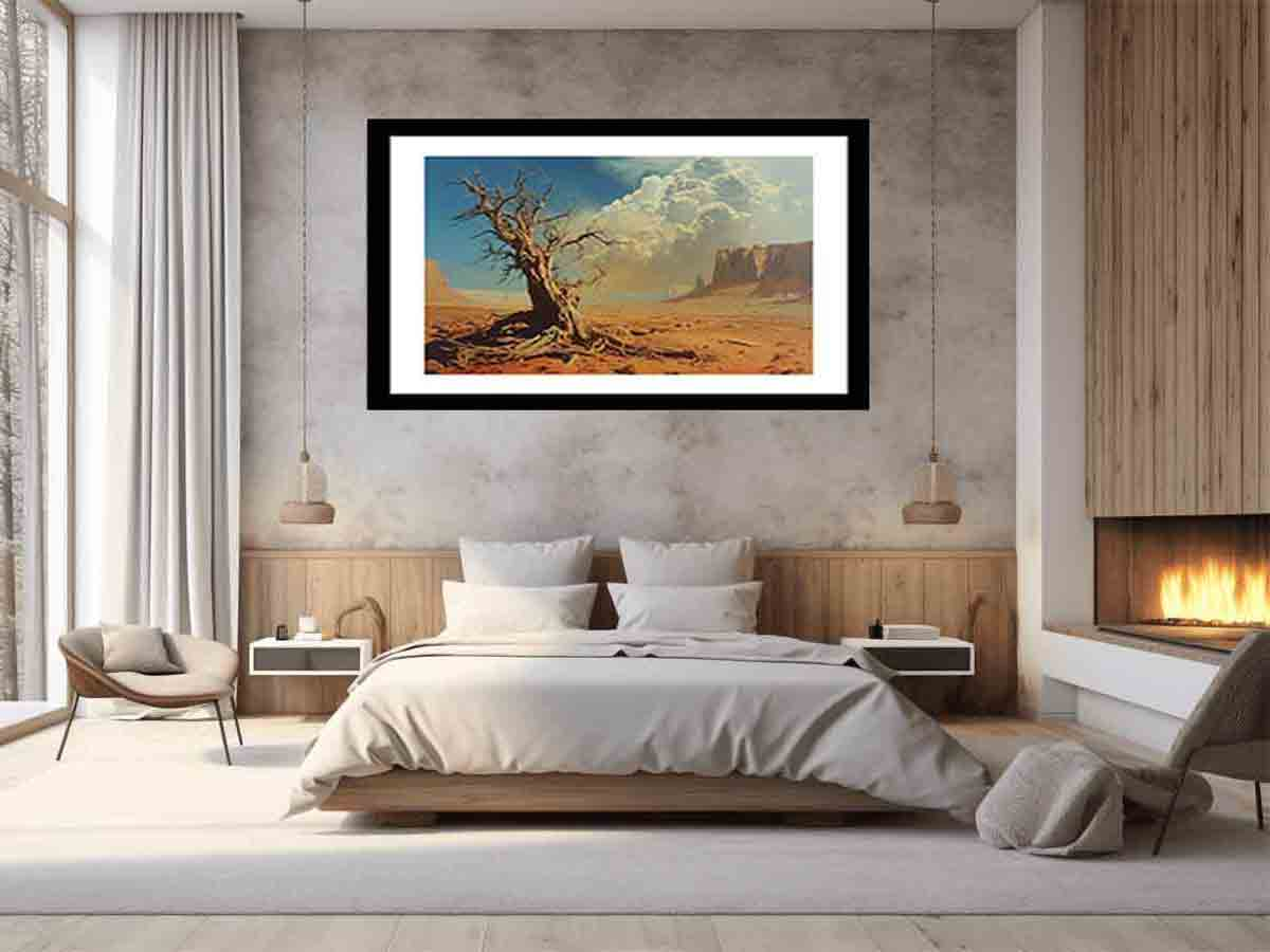 Desert Art Framed Print