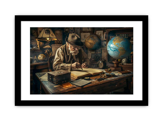 Genius at Work  Print