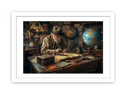 Genius at Work  Print