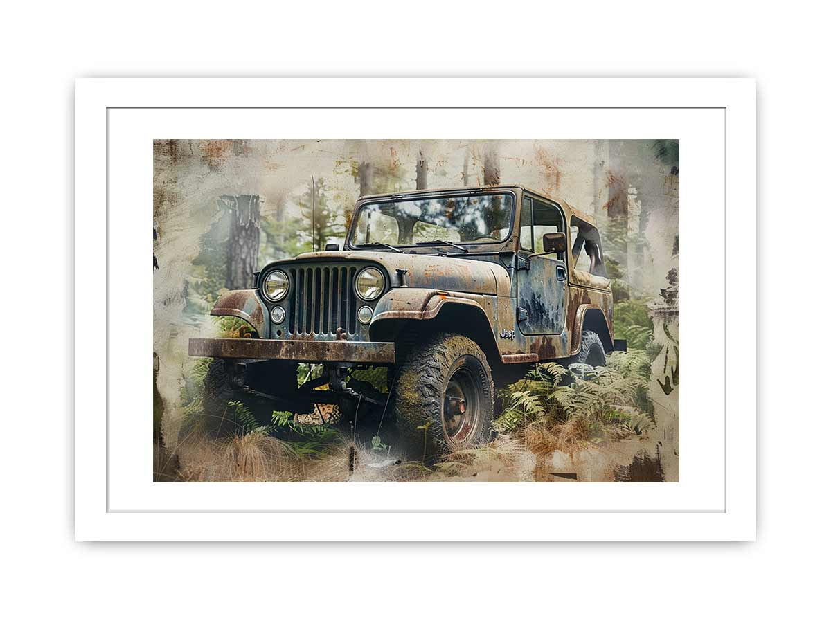 Jeep Framed Print Framed Print