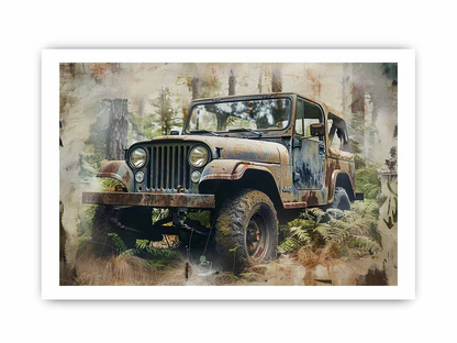 Jeep Framed Print Framed Print