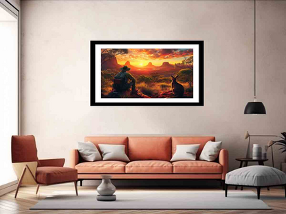 Beautiful Art Framed Print