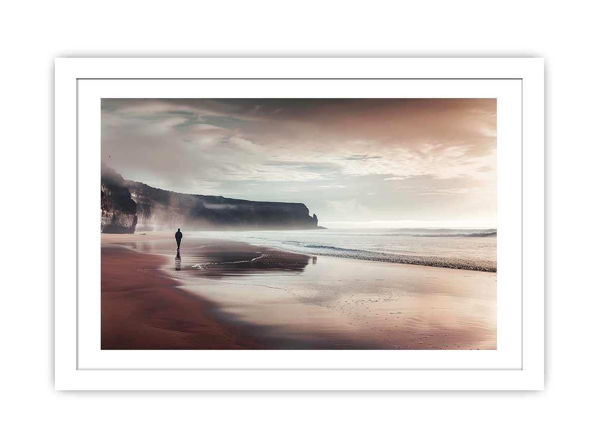 Byron Bay Art Framed Print