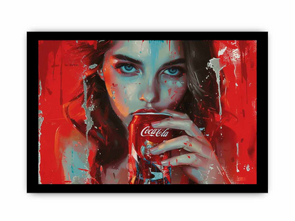 Coca Cola Framed Framed Print