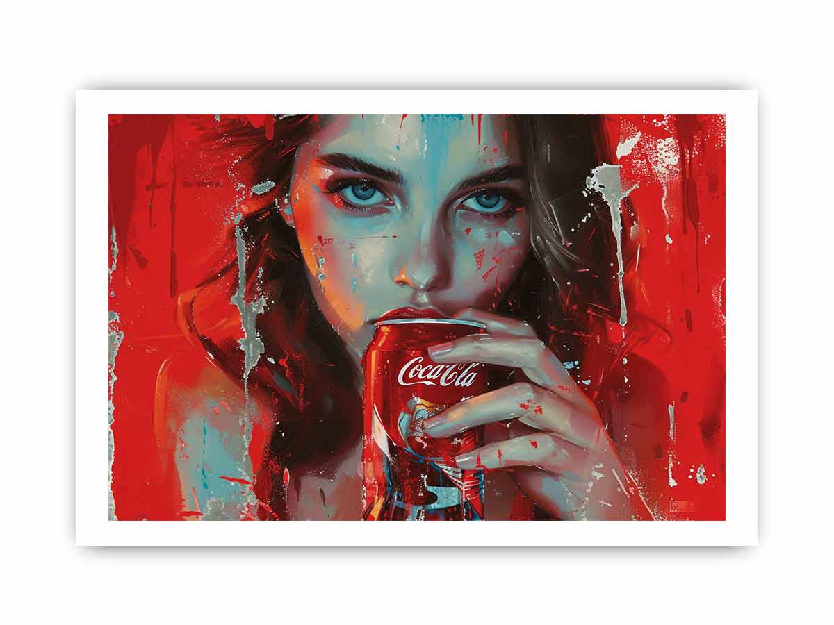 Coca Cola Framed Framed Print