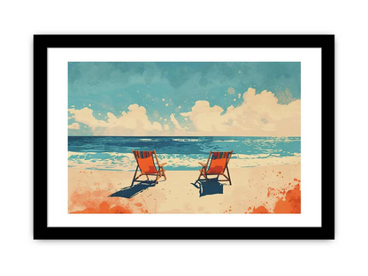 Beach Framed Print