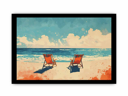 Beach Framed Print