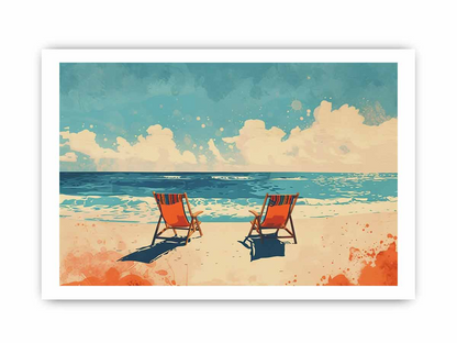 Beach Framed Print