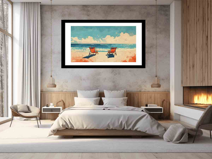 Beach Framed Print