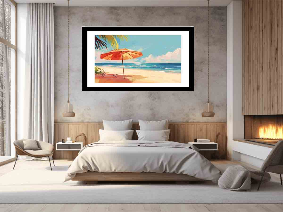 Beach Framed Print