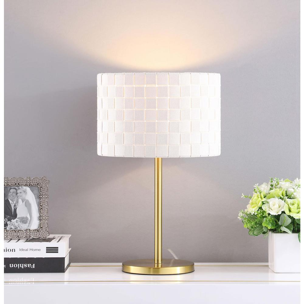 Ramiro Drum Shade Buffet Table Lamp Gold