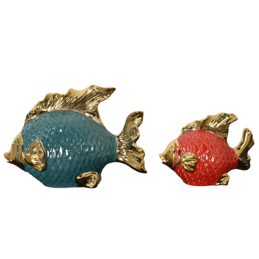 Fish Colorful Set of 2