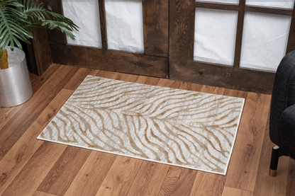 Elegance GC_CNC6007 Gold 2 ft. x 3 ft. Area Rug