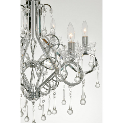 Silver Sorleona Chandelier